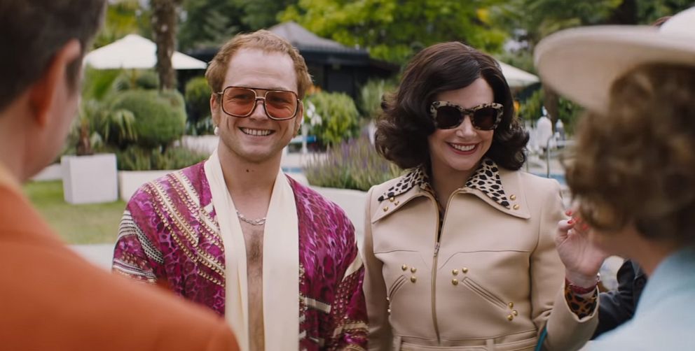 PHOTO: Taron Egerton and Bryce Dallas Howard appear in a trailer for the the 2019 Paramount film, "Rocketman."