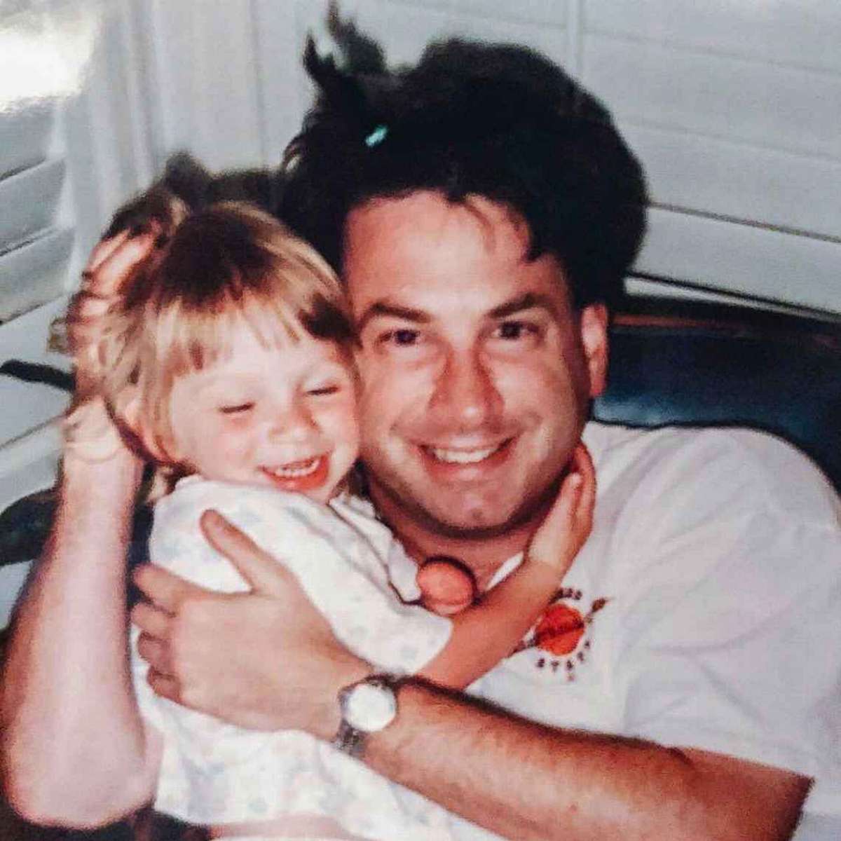 PHOTO: Sydney Mesher is pictured with her father, Page Mesher, in an undated handout photo.