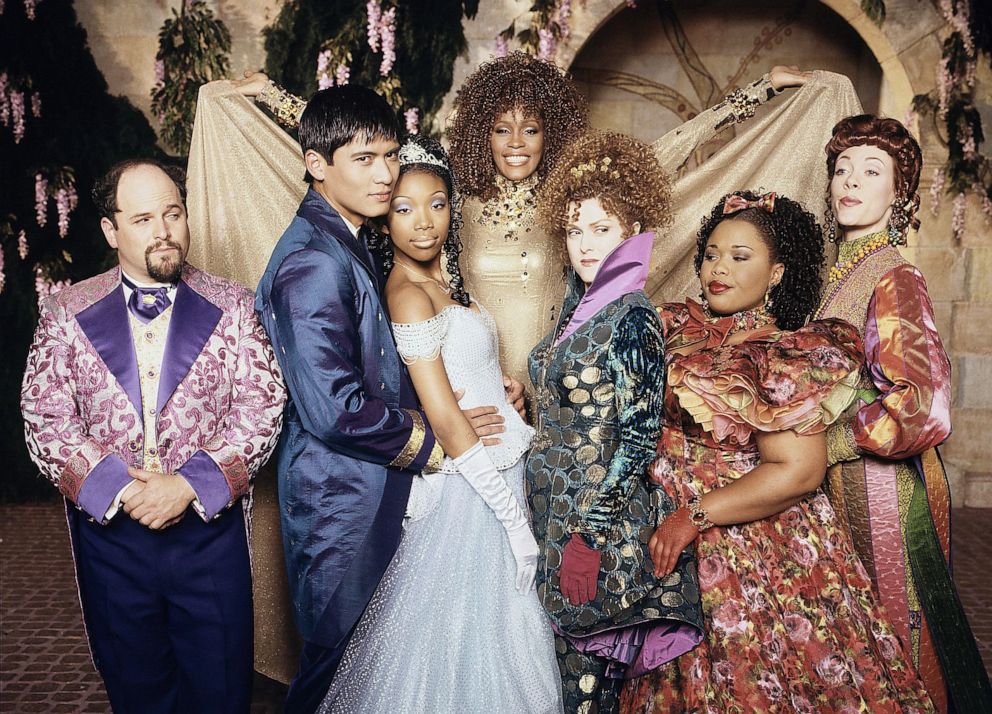 PHOTO: Jason Alexander, Paolo Montalban, Brandy Norwood, Whitney Houston, Bernadette Peters, Natalie Desselle Reid, and Veanne Cox star in "Rodgers and Hammerstein's Cinderalla."