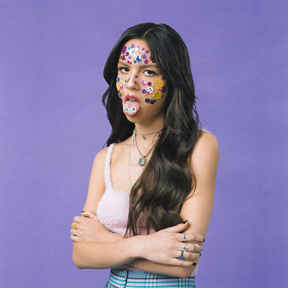 PHOTO: Olivia Rodrigo's album cover for "SOUR," 2021.
