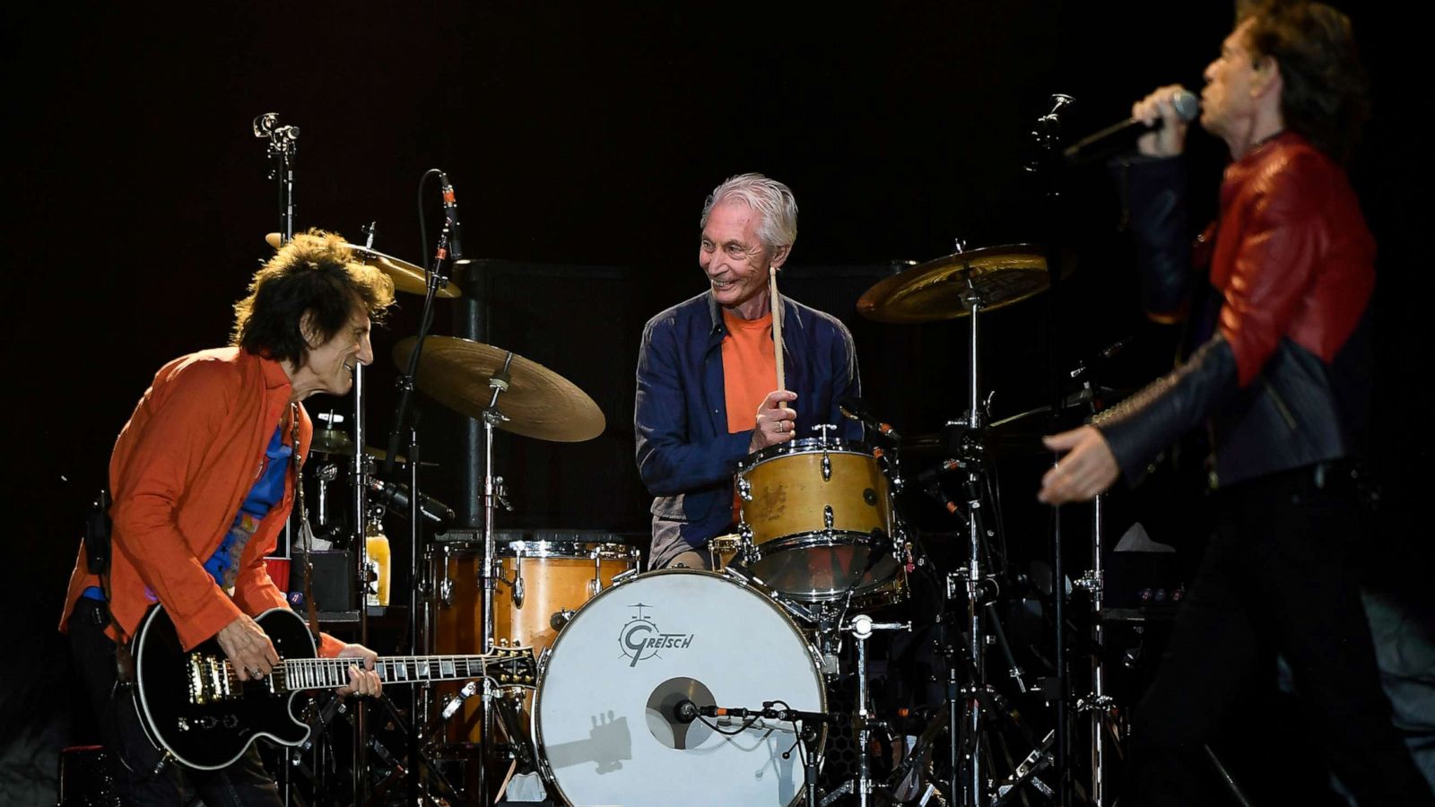 PHOTO: Charlie Watts of the Rolling Stones performs at Mile High Stadium on Aug. 10, 2019 in Denver.