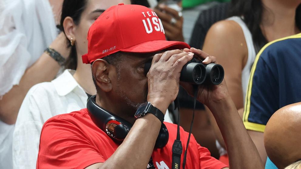 PHOTO: Ron Biles attends the Artistic Gymnastics Women's Team Final on day four of the Olympic Games Paris 2024 at Bercy Arena, July 30, 2024, in Paris.