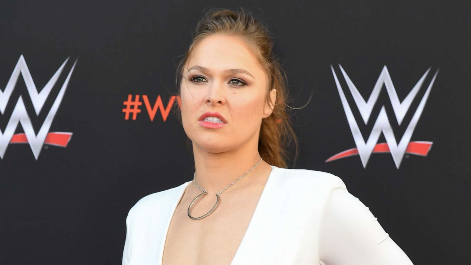 PHOTO: Wrestler Ronda Rousey attends an event at the TV Academy Saban Media Center, in North Hollywood, Calif., June 6, 2018.