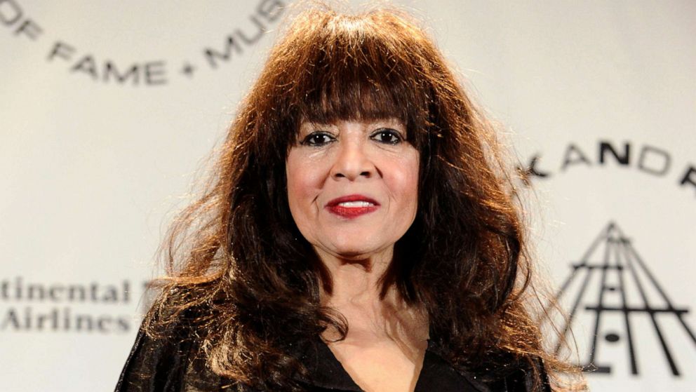 PHOTO: Ronnie Spector appears in the press room after performing at the Rock and Roll Hall of Fame induction ceremony on March 15, 2010, in New York.