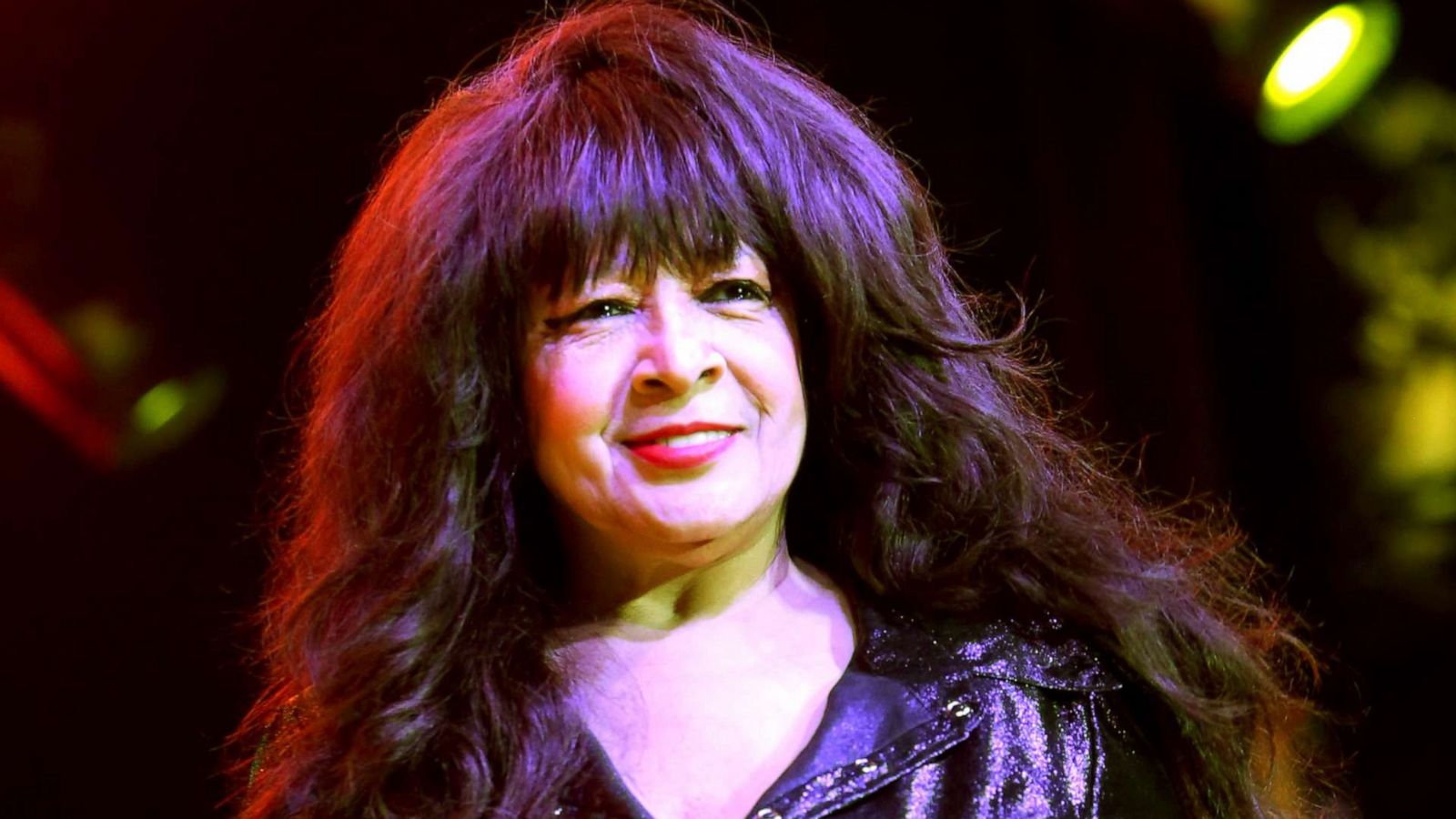 PHOTO: Ronnie Spector performs onstage during the 2017 NAMM Show at the Anaheim Convention Center on Jan. 21, 2017, in Anaheim, Calif.