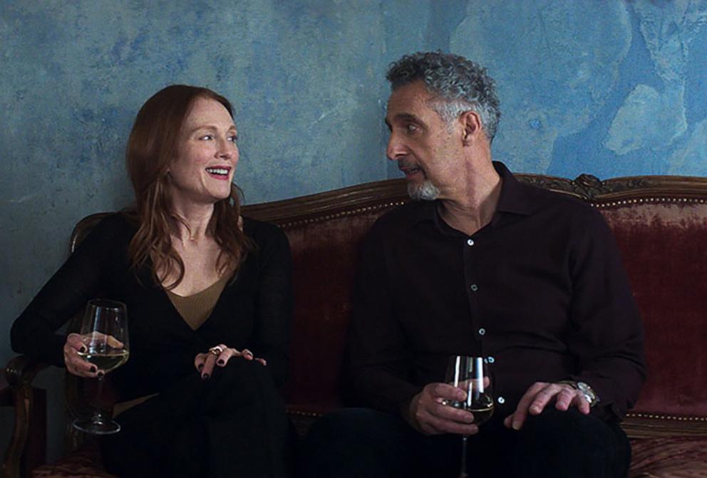 PHOTO: Julianne Moore and John Turturro in "The Room Next Door."