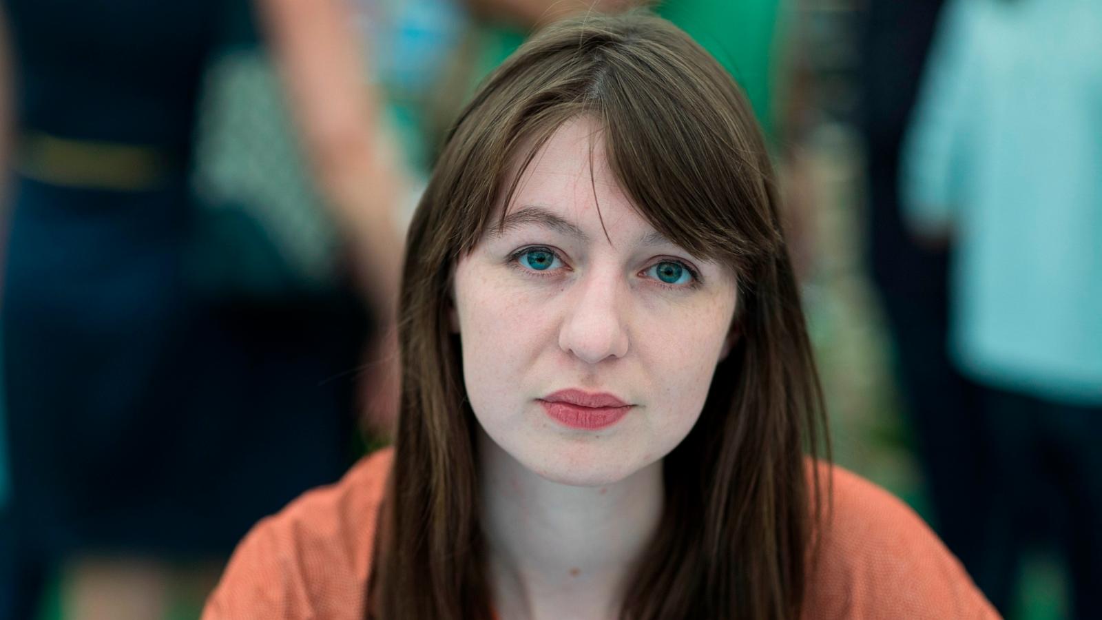 PHOTO: Sally Rooney, novelist, at the Hay Festival, May 28, 2017, in Hay on Wye, United Kingdom.