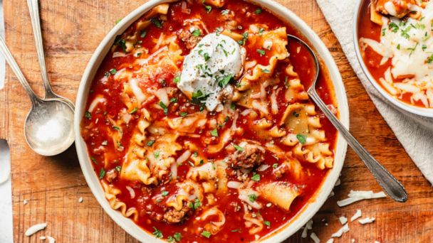 Lasagna soup is the perfect fall and winter recipe - Good Morning America