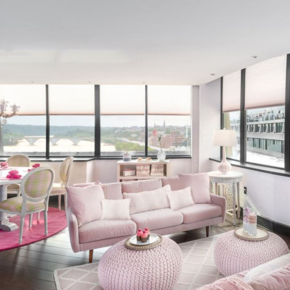 VIDEO: The Rose Suite at the Watergate Hotel is all our pink wishes come true