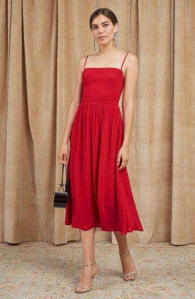 Rosehip fit & hot sale flare dress reformation