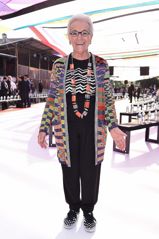 PHOTO: Rosita Missoni attends the Missoni show during Milan Fashion Week Spring/Summer 2018, Sept. 23, 2017, in Milan.