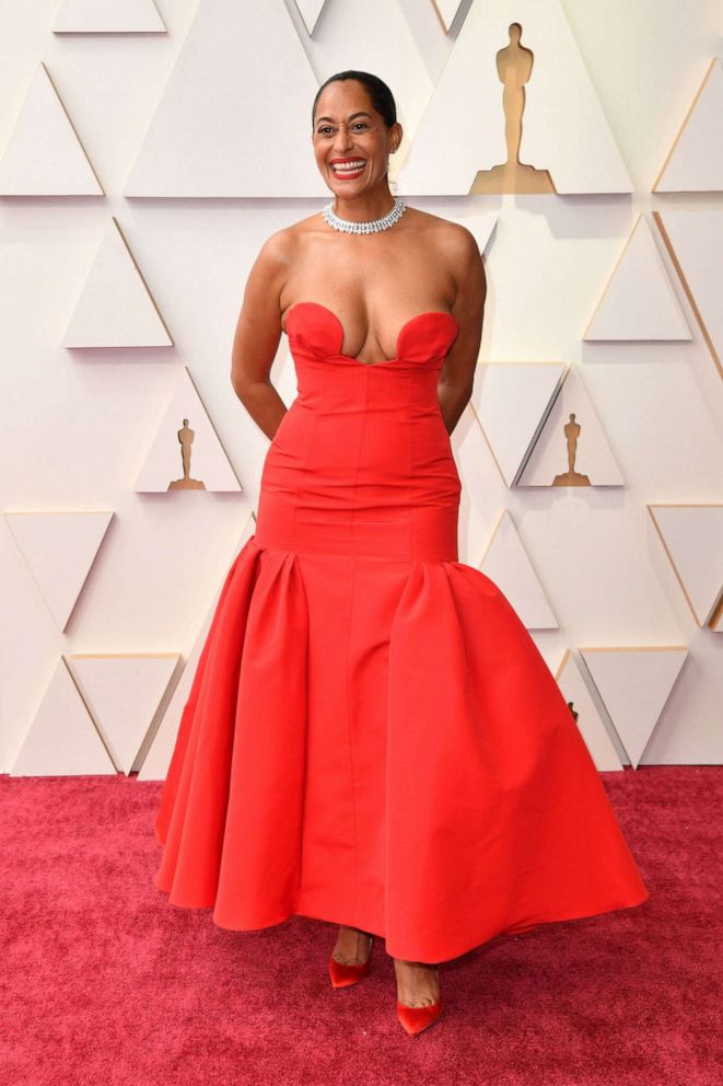 PHOTO: Tracee Ellis Ross attends the 94th Oscars at the Dolby Theatre in Hollywood, Calif., March 27, 2022. 
