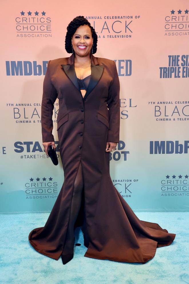 PHOTO: Natasha Rothwell attends Critics Choice Association's 7th Annual Celebration of Black Cinema And Television at Fairmont Century Plaza on Dec. 9, 2024 in Los Angeles.