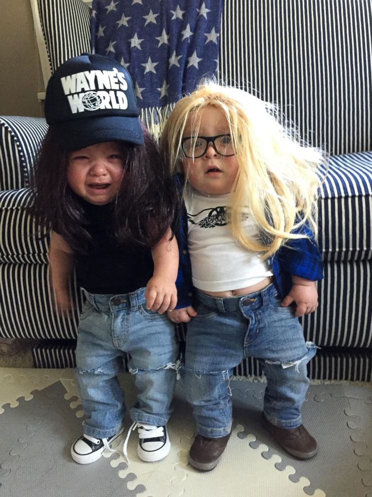PHOTO: In 2016, Charlie Willis and his brother, Row Willis went as Garth and Wayne of "Wayne's World."