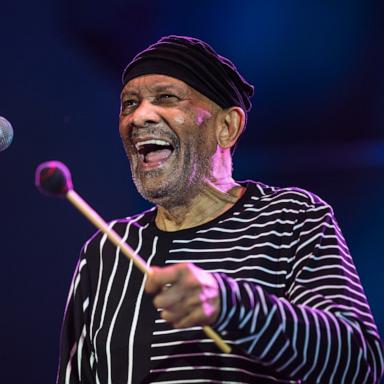 PHOTO: Roy Ayers perfroms onstage during the Bayfront Miami Jazz Festival 2021 at Bayfront Park on April 30, 2021 in Miami, Florida.