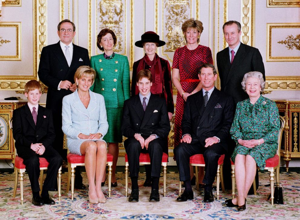 PHOTO: Official portrait of The Royal Family on the day Of Prince William's confirmation, Mar. 9, 1997, in Windsor, England.