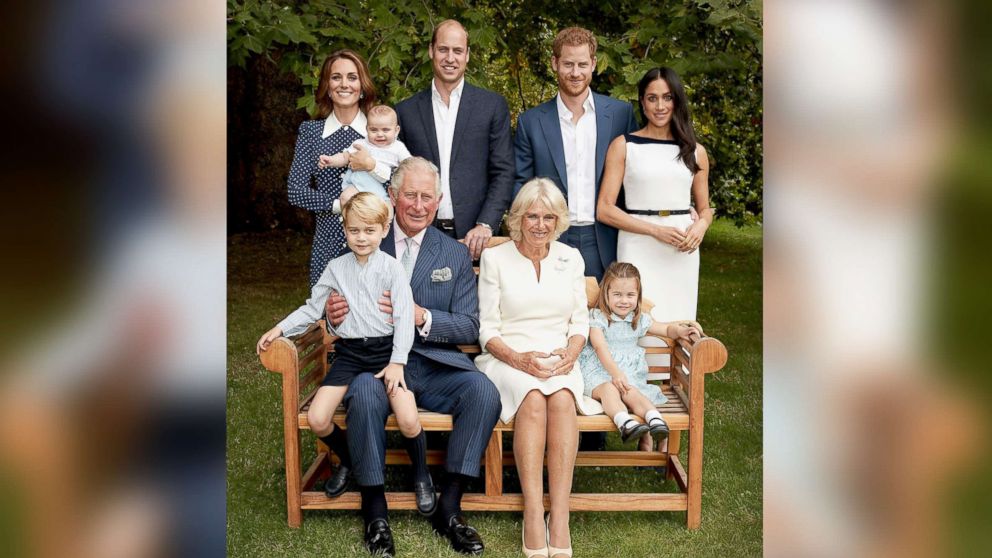 See an adorable new photo of Prince Louis with his grandfather, Prince Charles | GMA