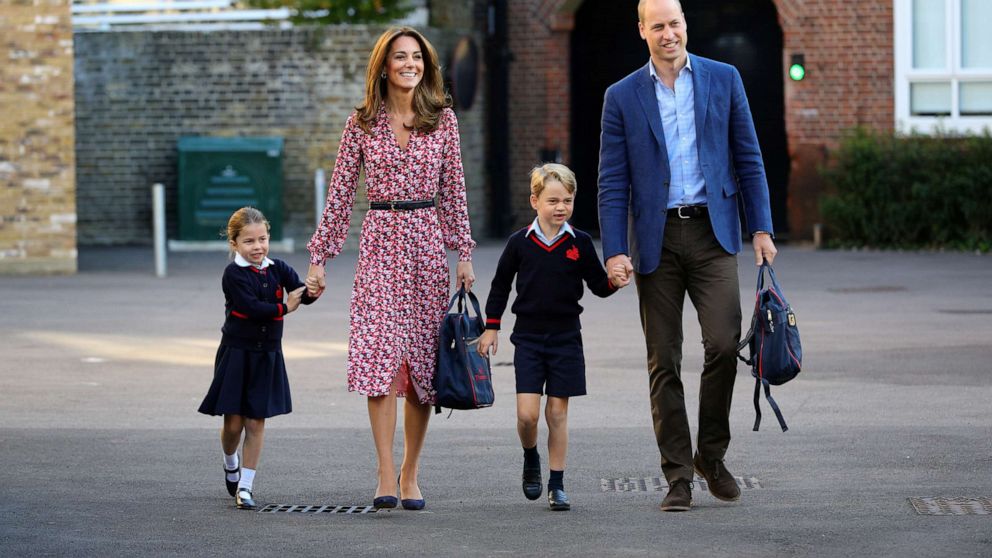 VIDEO: Princess Charlotte attends first day at school