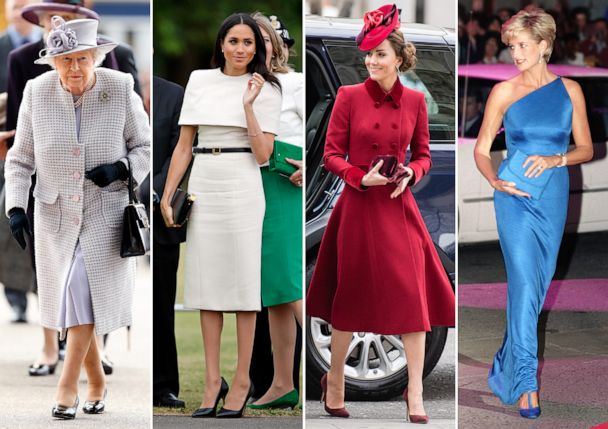 Fashion Expert Breaks Down 5 Myths Of Queen Elizabeth Princess Diana And Duchesses Kate And Meghan S Royal Fashion Gma