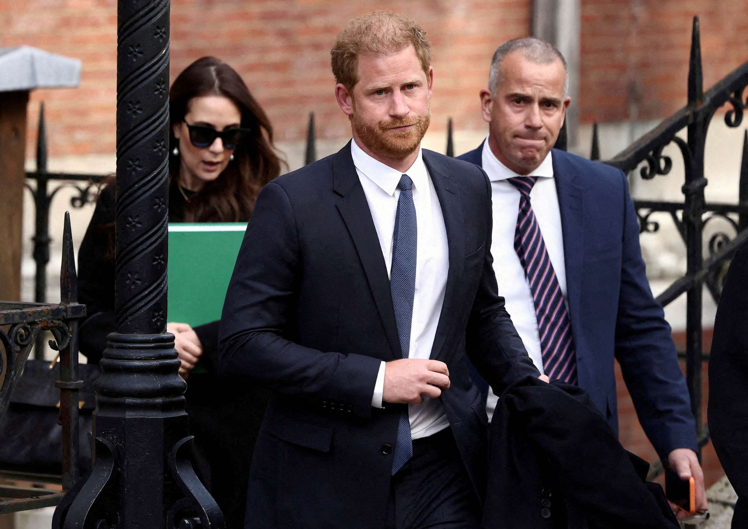 PHOTO: FILE - Britain's Prince Harry, Duke of Sussex, leaves the High Court in London March 27, 2023.