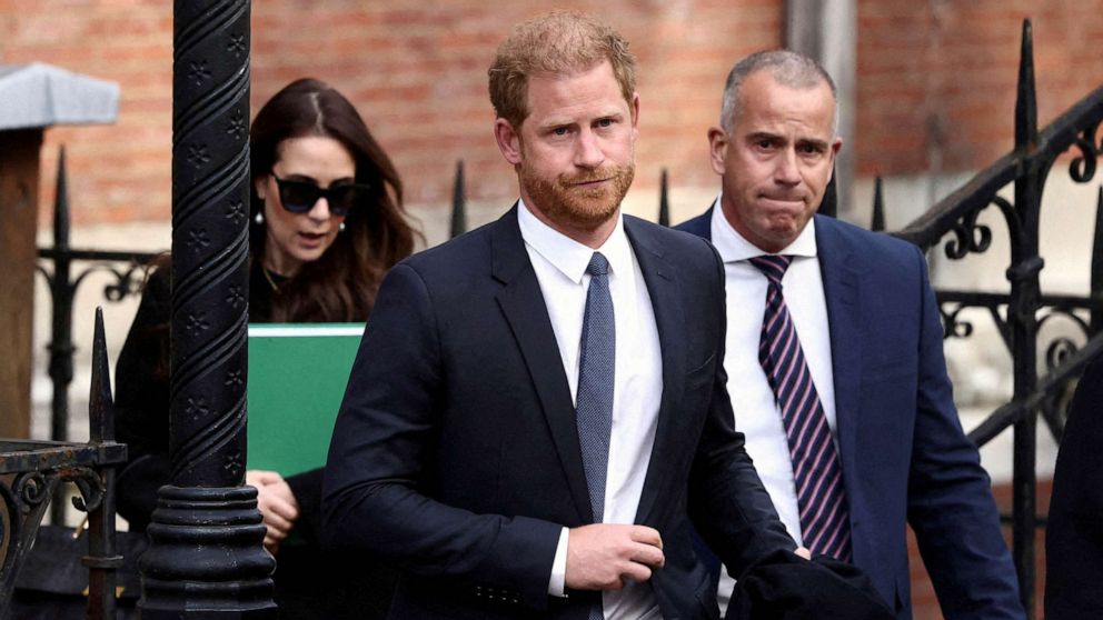 PHOTO: FILE - Britain's Prince Harry, Duke of Sussex, leaves the High Court in London March 27, 2023.