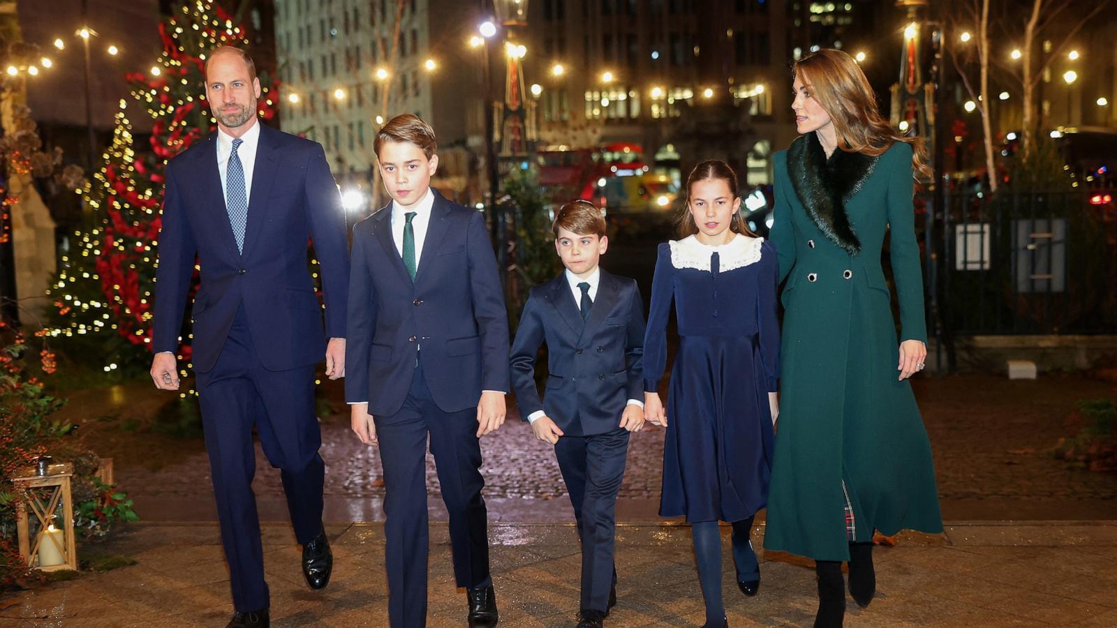 PHOTO: The Royal Family attend the fifth annual "Together At Christmas" Carol Service" at Westminster Abbey in London on December 5, 2025.