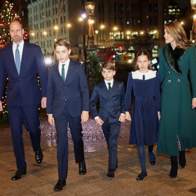 PHOTO: The Royal Family attend the fifth annual "Together At Christmas" Carol Service" at Westminster Abbey in London on December 5, 2025.