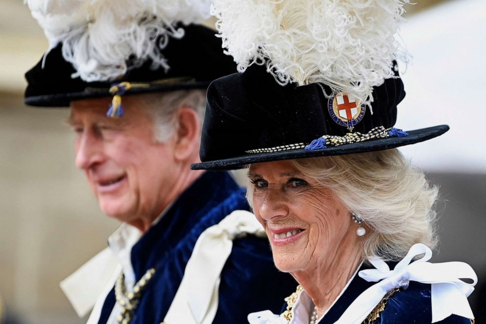 Prince William, Kate appear at Garter Day as Queen Elizabeth II, Prince  Andrew skip public events - ABC News