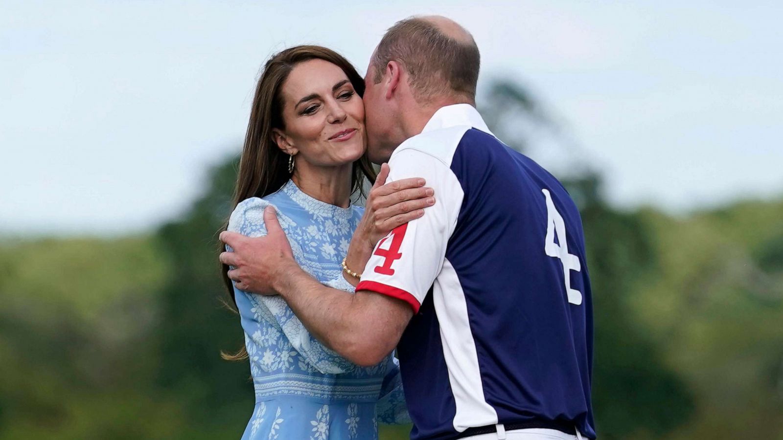 PHOTO: Kate, Princess of Wales and Prince William at the Out-Sourcing Inc Royal Charity Polo Cup 2023 at Guards Polo Club, Windsor, England, July 6, 2023.