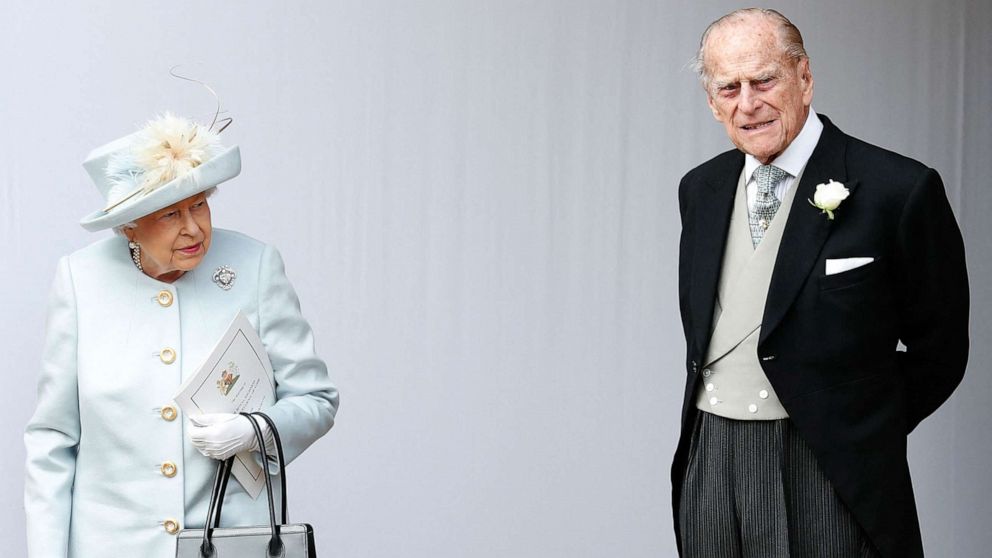 PHOTO: Britain's Queen Elizabeth II and Britain's Prince Philip, Duke of Edinburgh at St George's Chapel, Windsor Castle, in Windsor, on Oct. 12, 2018.