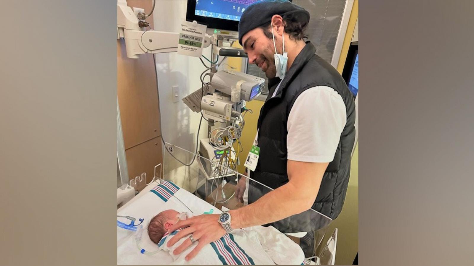 PHOTO: Jordi Vilasuso shared on Instagram that his newborn daughter Lucy was hospitalized due to RSV.