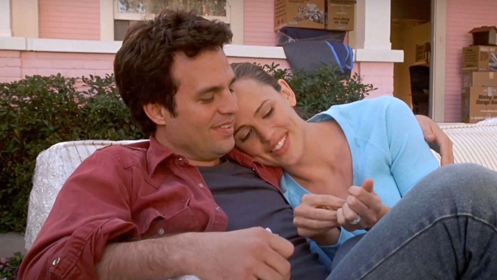 PHOTO: Mark Ruffalo and Jennifer Garner in a scene from "13 Going on 30."