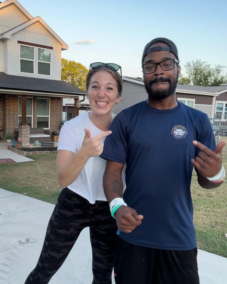 PHOTO: Boswell and Stanley Golden are former neighbors and friends in the Van Alstyne, Texas area.