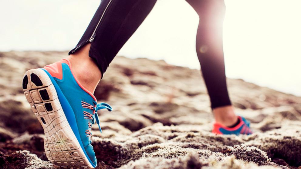 PHOTO: Stock photo of a person running.