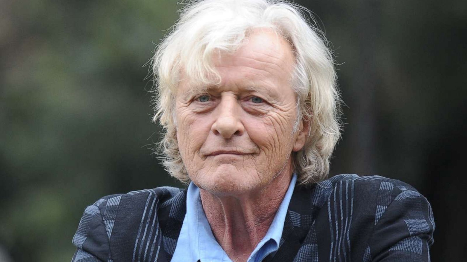 PHOTO: Rutger Hauer poses during the photocall of the movie "Sights of Death" directed by Italian Alessandro Capone on Jan. 23, 2014 in Rome.