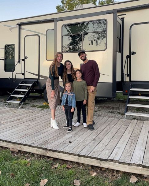 Tour a Camper Van Where a Couple Is Raising Three Children