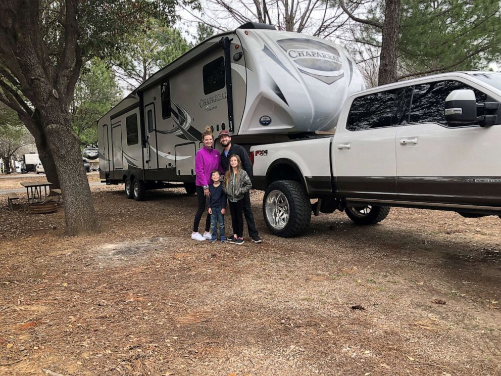 PHOTO: The Garcia family set out on their RV adventure in 2019 with a Coachman Chaparral.