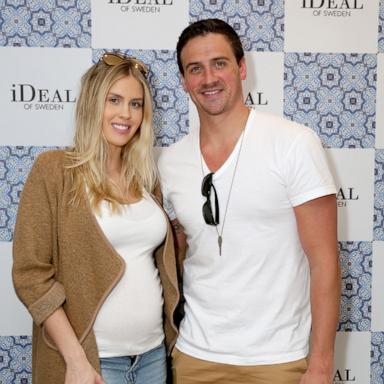 PHOTO: Olympic athlete Ryan Lochte and Kayla Rae Reid attend Kari Feinstein's Pre-Oscar Style Lounge at the Andaz Hotel on February 23, 2017 in Los Angeles, California.