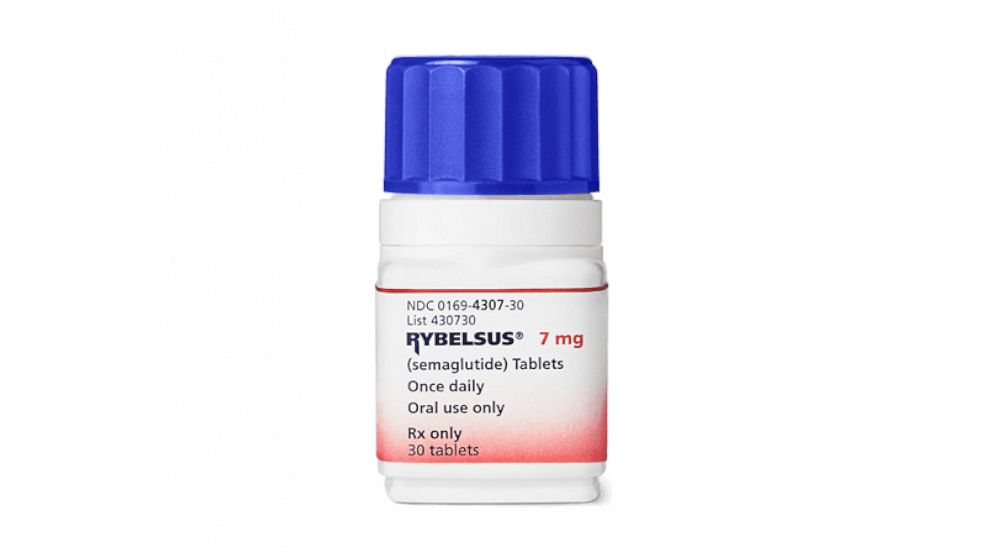 PHOTO: Rybelsus prescription bottle.