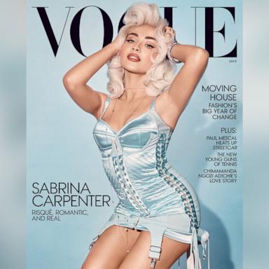 PHOTO: Sabrina Carpenter is starring on the cover of Vogue's March 2025 issue.