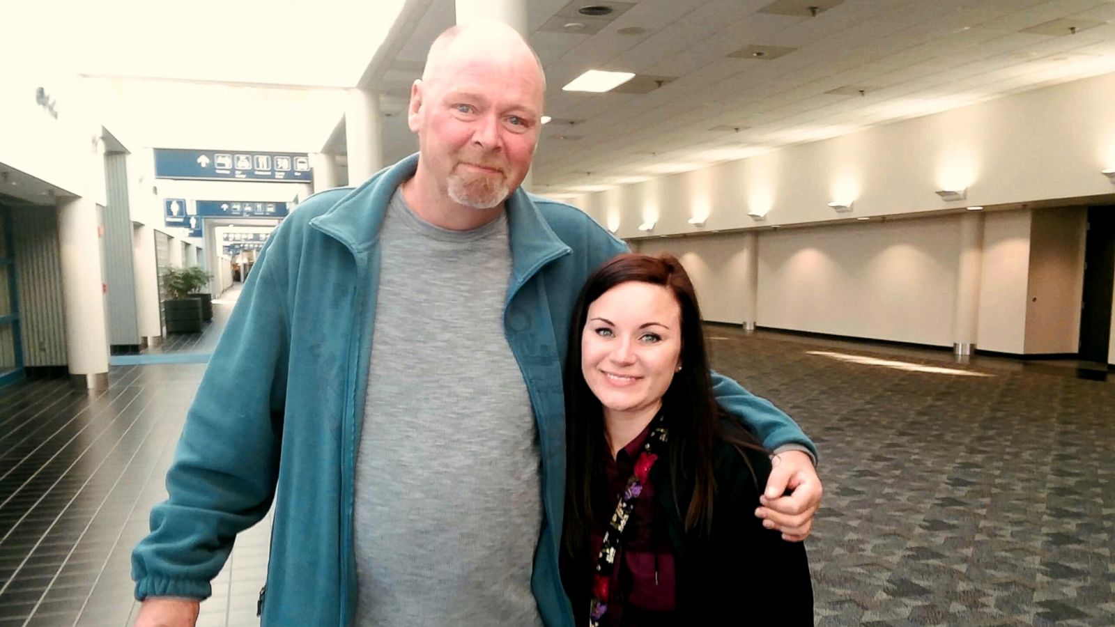 PHOTO: Sabrina Payne met her biological father Duane Kellems for the first time this year after discovering him through an online DNA test kit.