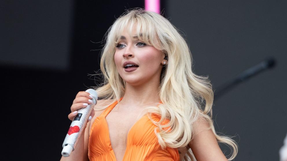 PHOTO: Sabrina Carpenter performs at BBC Radio 1's Big Weekend 2024, May 26, 2024, in Luton, England. 