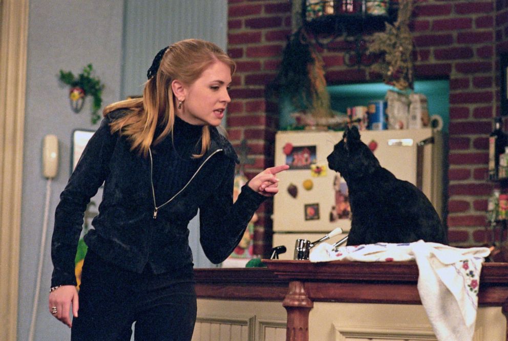 PHOTO: A scene from "Sabrina the Teenage Witch," circ. 1997.