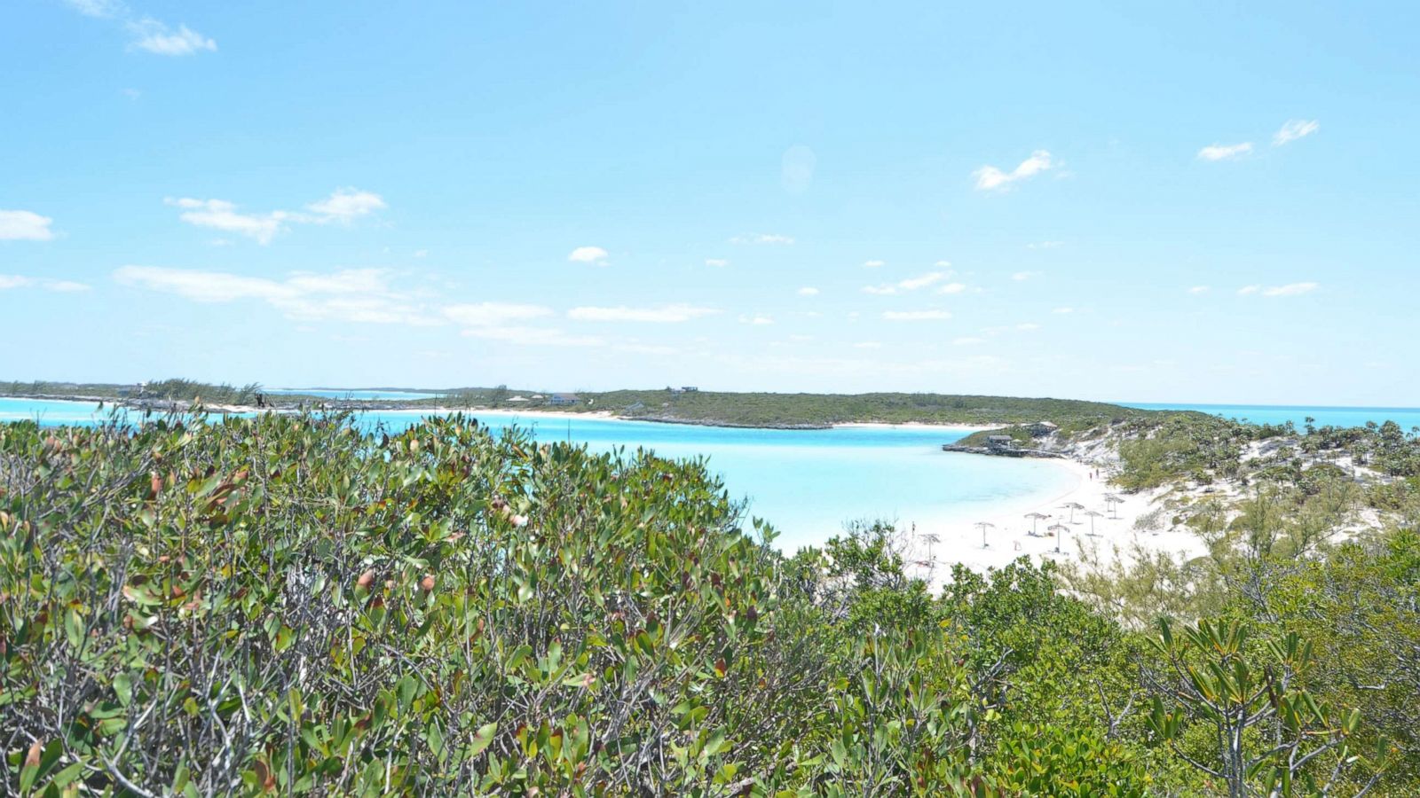 PHOTO: Saddleback Cay was the site of the promotional videos for the ill-fated Fyre Festival.