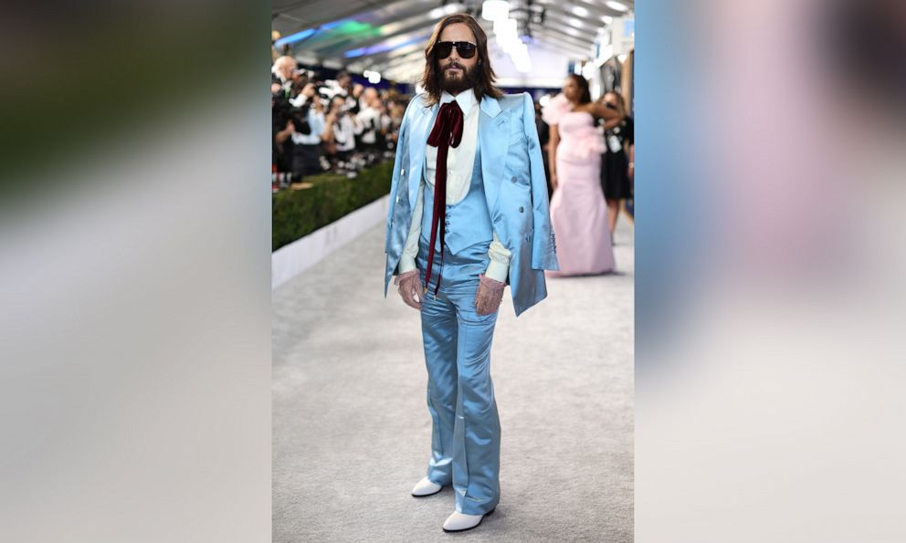 PHOTO: Jared Leto attends the 28th Annual Screen Actors's Guild Awards at Barker Hangar on Feb. 27, 2022 in Santa Monica, Calif.