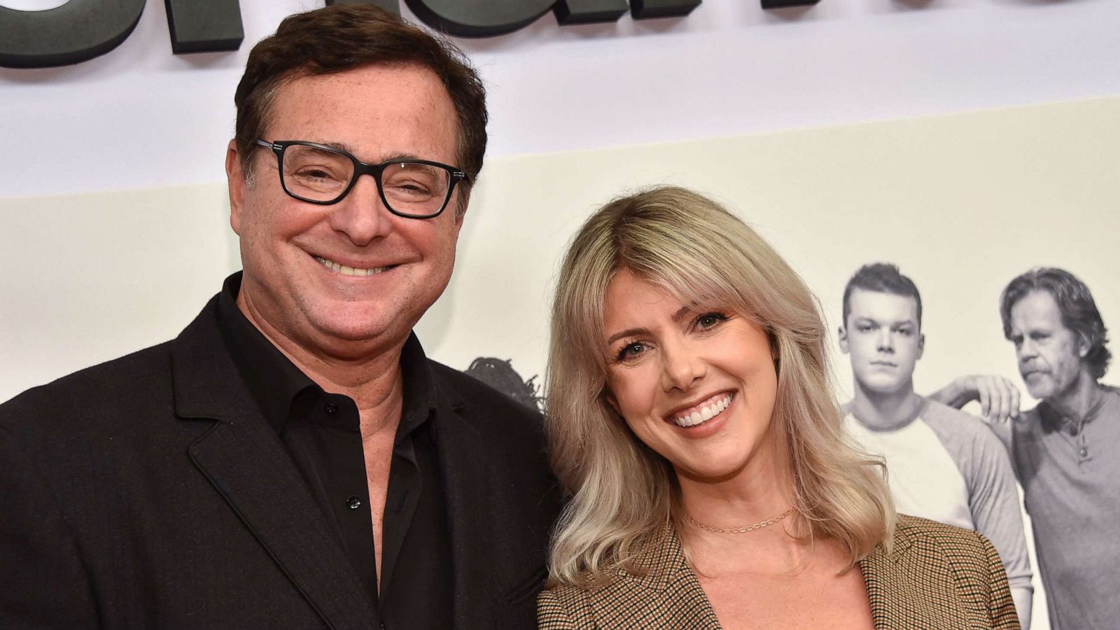 PHOTO: Actor Bob Saget and his wife journalist Kelly Rizzo arrive for the Showtime series "Shameless" FYC red carpet event at the Linwood Dunn theatre in Hollywood, Calif., March 6, 2019.