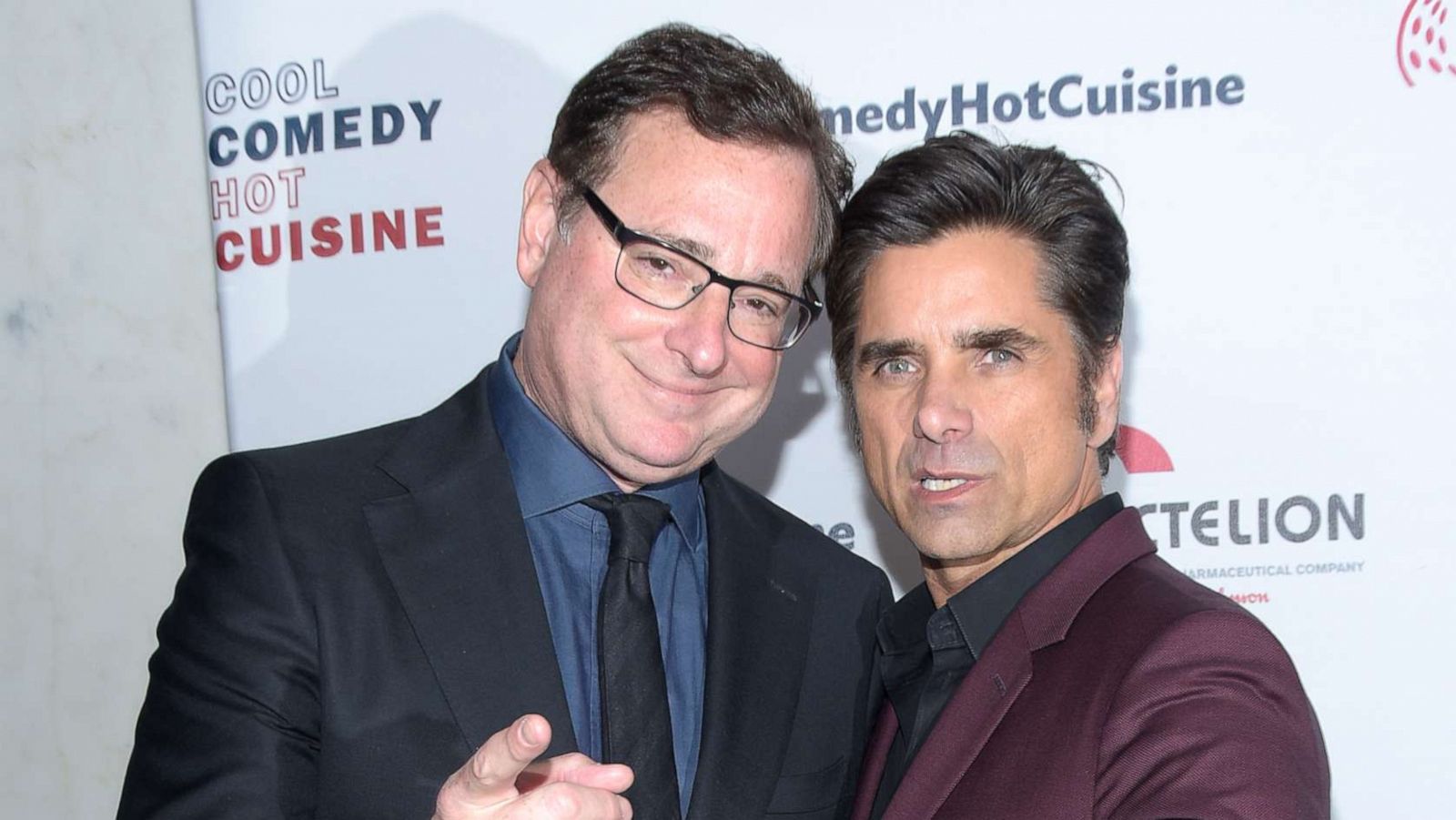 PHOTO: Bob Saget and John Stamos at the Beverly Wilshire Four Seasons Hotel on April 25, 2019 in Beverly Hills, Calif.