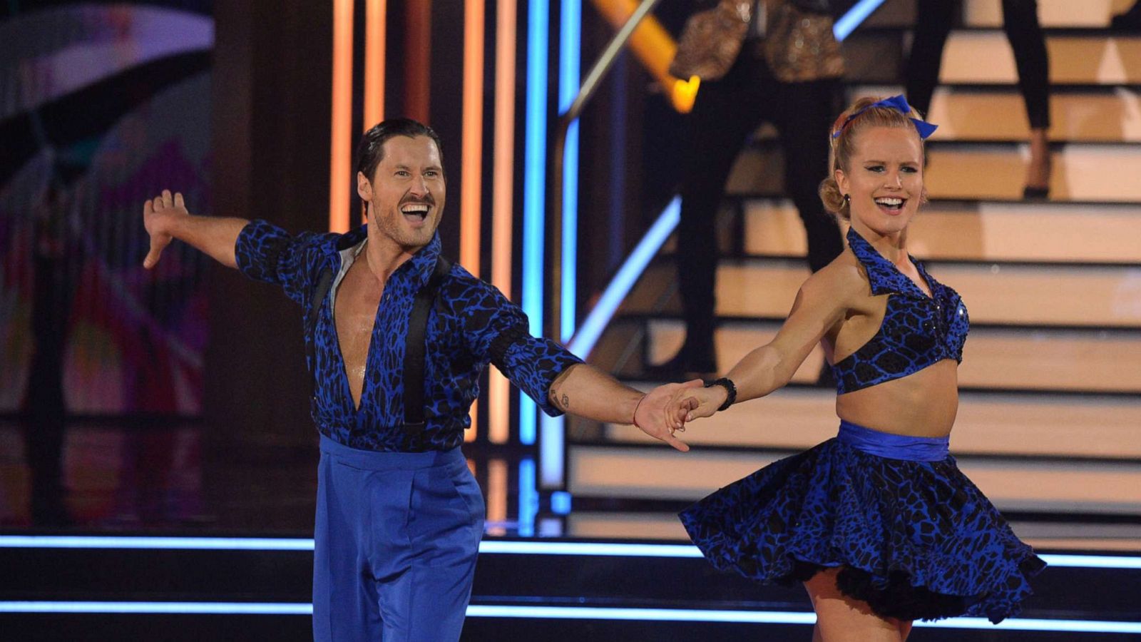 PHOTO: Val Chmerkovskiy and Sailor Brinkley-Cook appear on "Dancing with the Stars." Oct. 21, 2019.