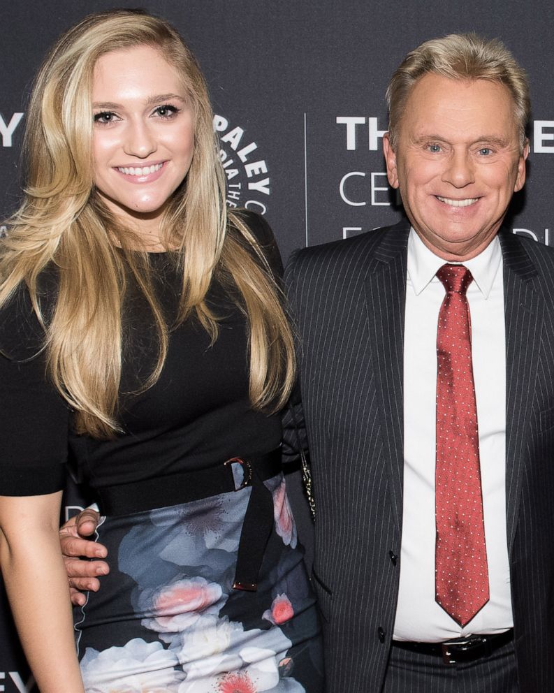 PHOTO: Maggie Sajak and Pat Sajak attend The Paley Center For Media Presents: Wheel Of Fortune: 35 Years As America's Game at The Paley Center for Media, Nov. 15, 2017, in New York.
