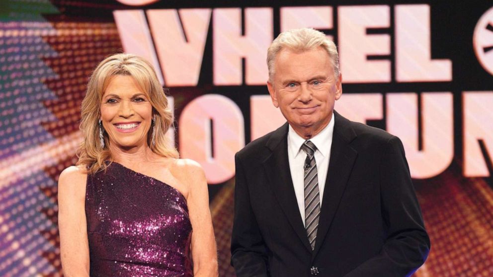 PHOTO: Pat Sajak and Vanna White, Celebrity Wheel of Fortune takes a star-studded spin on Americas Game by welcoming celebrities to spin the worlds most famous Wheel and solve puzzles for a chance to win more than $1 million. 